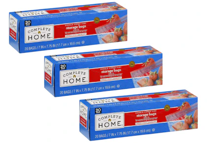 3 Complete Home Storage Bag Boxes
