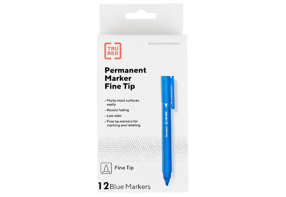 Fine Tip Permanent Marker