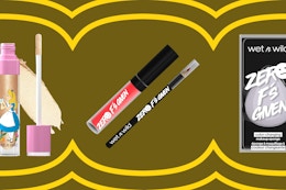 wet n wild makeup on a grid