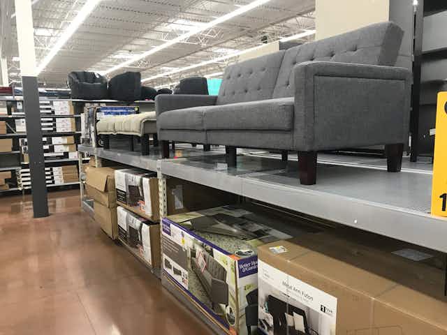 Furniture Sale at Walmart: $98 Futon, $398 Sleeper Sofa, and More card image