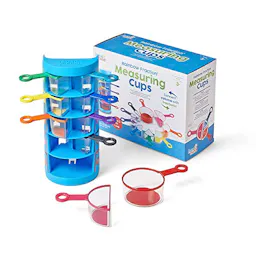 hand2mind Rainbow Fraction Cups