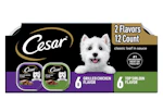 2 Cesar Dog Food Multipacks