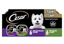 2 Cesar Wet Dog Food Packs