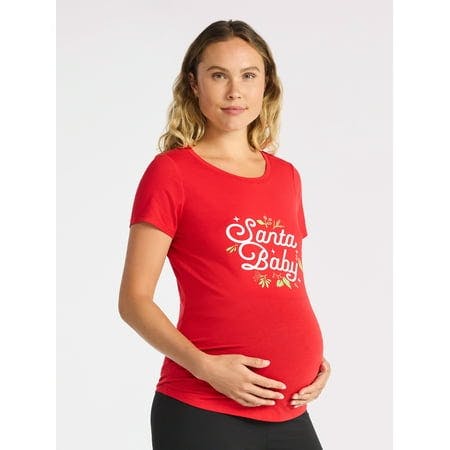 Time and Tru Women's Maternity Tee