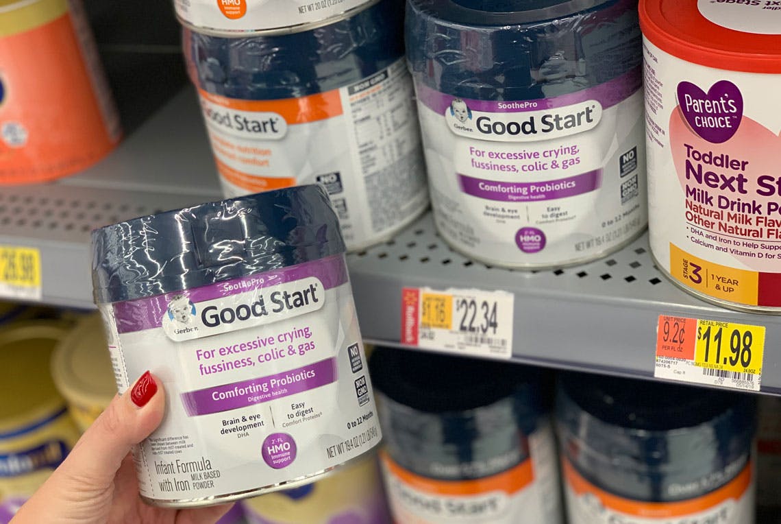 Gerber Issues a Voluntary Recall for Good Start SoothePro Formula
