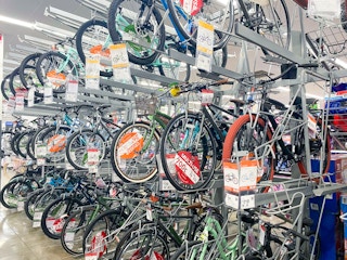 walmart bike area shot