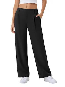 Women's Wide Leg Dress Slacks