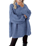 Women's Mock Neck Cable Knit Sweater