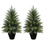 Artificial Cedar Topiary Tree