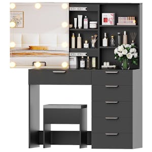Lit Makeup Vanity Set
