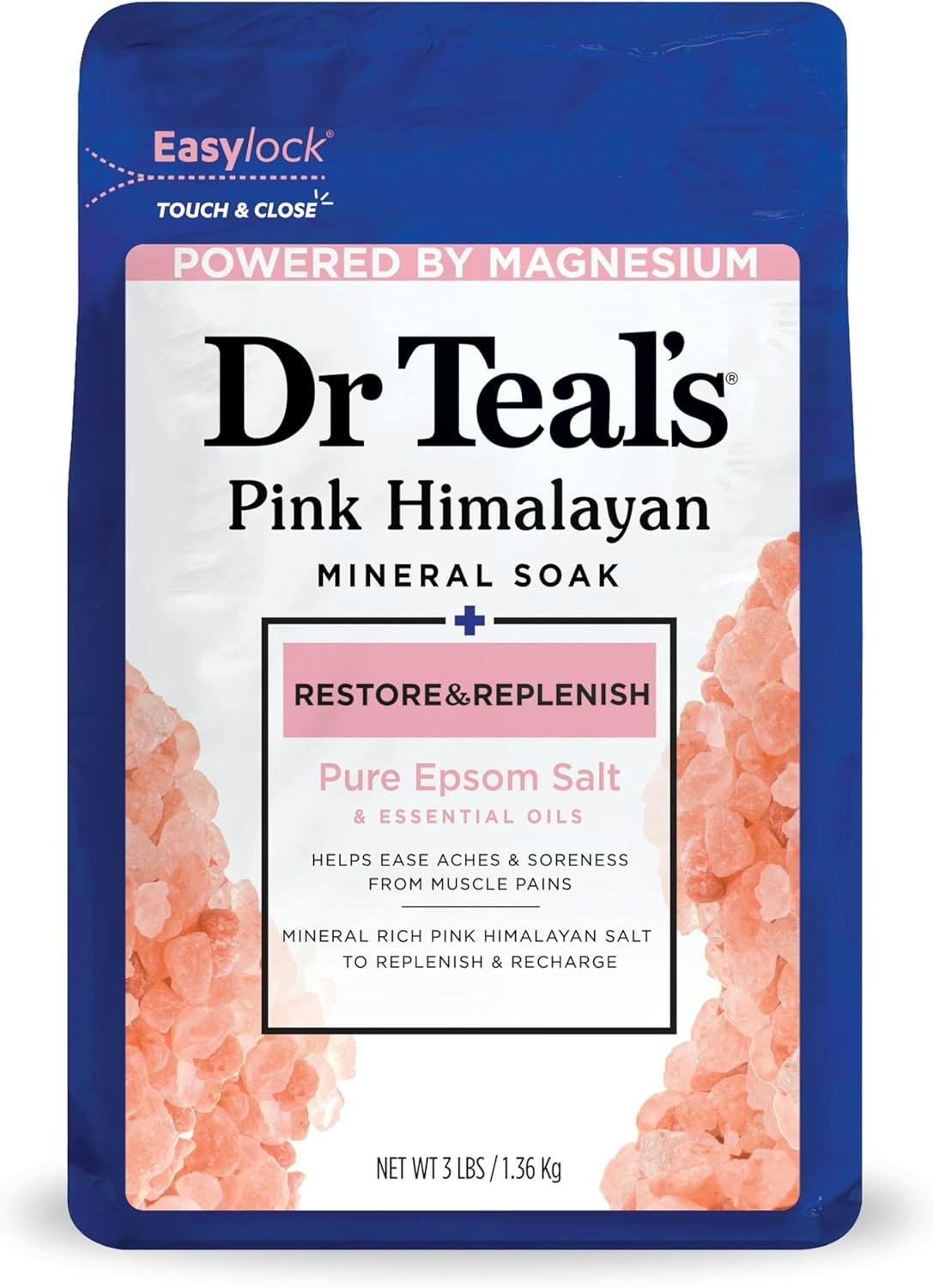 4 Dr Teal's Epsom Salt Bags