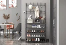 Clothing and Shoe Entrance Rack