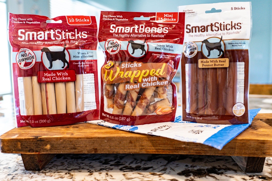 amazon smartbones smartsticks dog treats02981