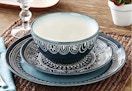 blue and white dinnerware sets