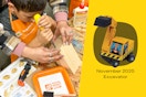 Home Depot Kids Workshop November 2025 Excavator