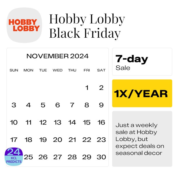 Hobby Lobby Black Friday 2025 What To Expect During Next Year's Sale