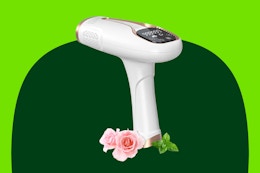 white laser hair removal device