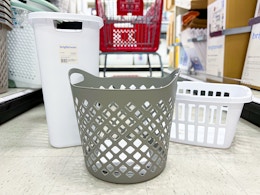 Brightroom Laundry Sale at Target: $1 Baskets, $4 Hampers, and More card image