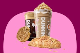 The Dunkin' Holiday Menu Drops Nov. 1 (With FREE Donuts on Wednesdays!) card image