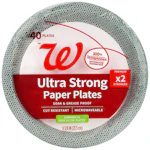 Walgreens Paper Plates