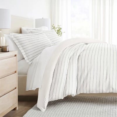 Harbor Stripe Duvet Cover Set