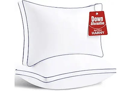 Queen Bed Pillow Set