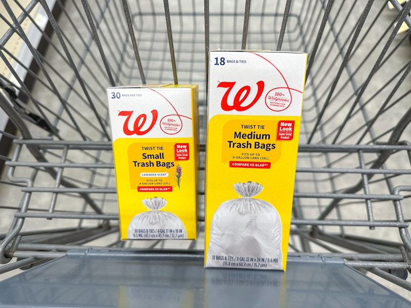 walgreens trash bags