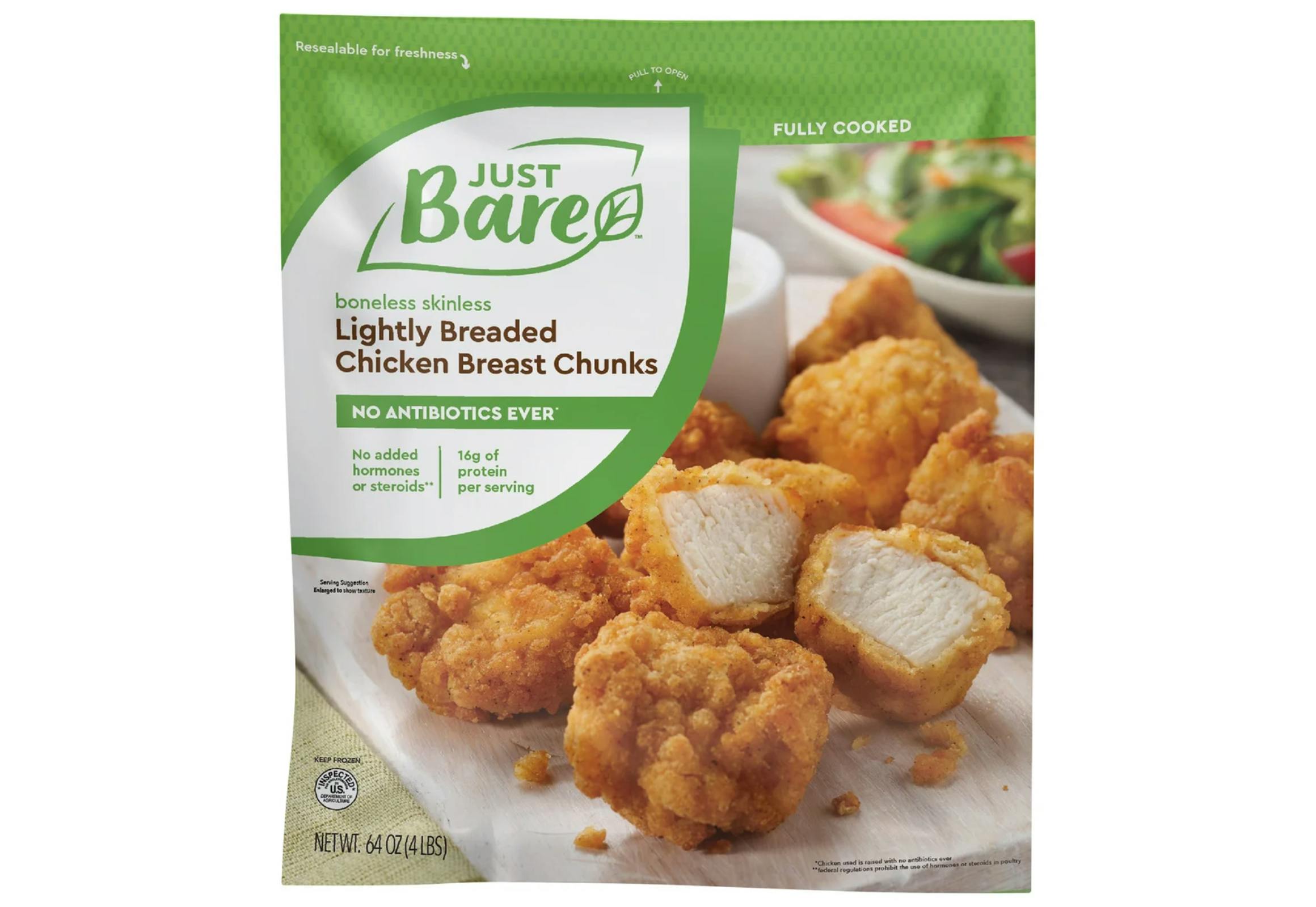 Just Bare Chicken Breast Chunks