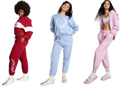 2 PINK Sweats Apparel