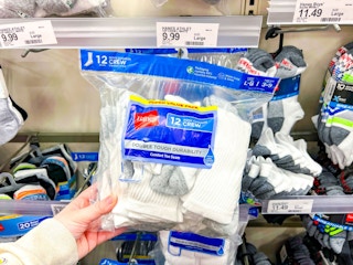 target hanes kids crew socks 1