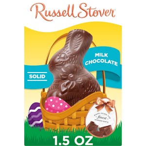 2 Russell Stover Chocolate Bunnies