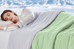 King-Size Cooling Comforter, Only $38 on Amazon card image