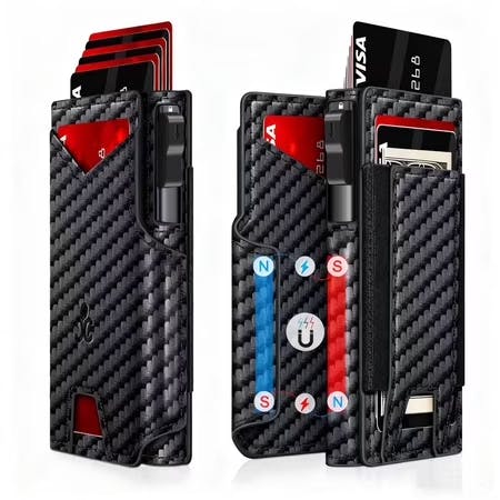 Slim Carbon Fiber Bifold Wallet