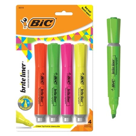 BIC Brite Liner XL Highlighters