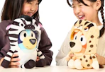 bluey interactive plush set