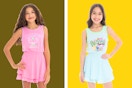 Walmart kids' character graphic romper