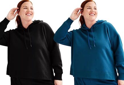Tek Gear Women's Plus Fleece Hoodie