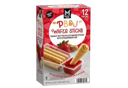 PB&J Wafer Sticks Snacks