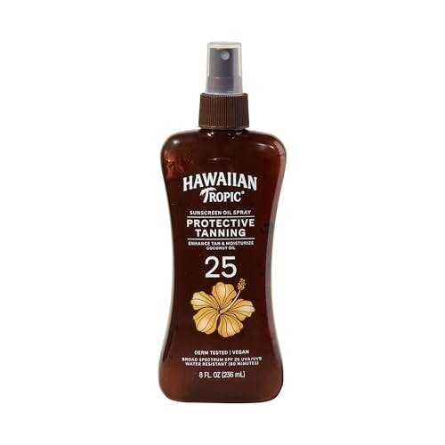 2 Hawaiian Tropic Tanning Oil Sprays