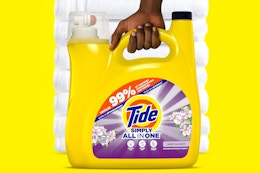 4 Jumbo Tide Laundry Detergents, as Low as $25.50 on Amazon (Reg. $44) card image