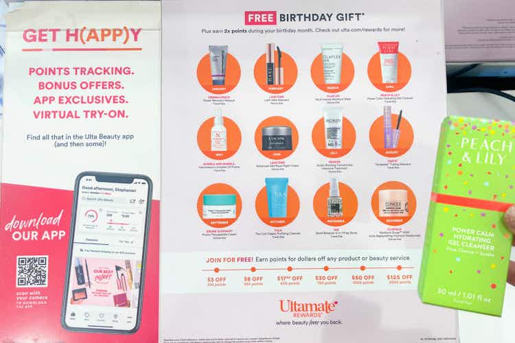 Ulta March 2025 Birthday Gift