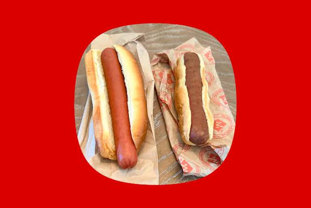 Costco vs. Sam's Club Hot Dog: We Compared Their Prices, Sizes & More card image
