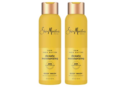 2 Shea Moisture Body Washes
