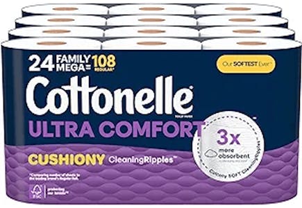 2 Cottonelle UItra Comfort Packs