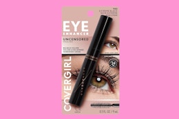 a pack with a tube of mascara