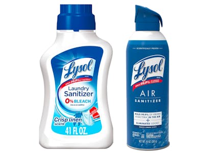 2 Lysol Products
