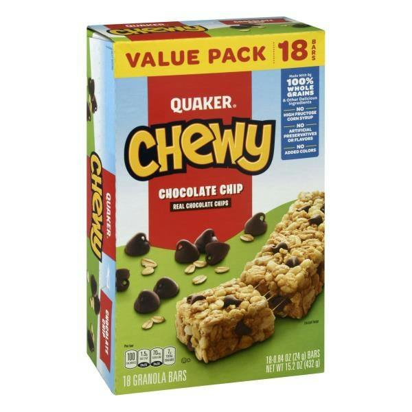 2 Quaker Granola Bars Value Packs
