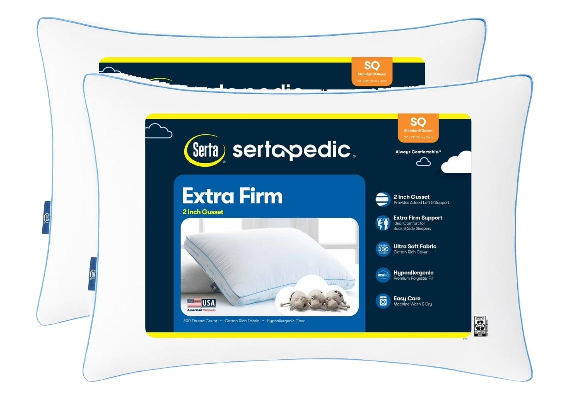 Sertapedic Bed Pillow Set