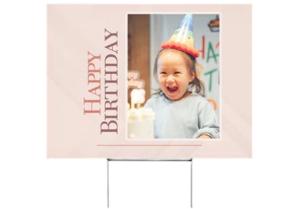 Walgreens Photo Yard Sign