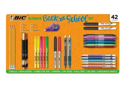 Bic School Essentials Kit